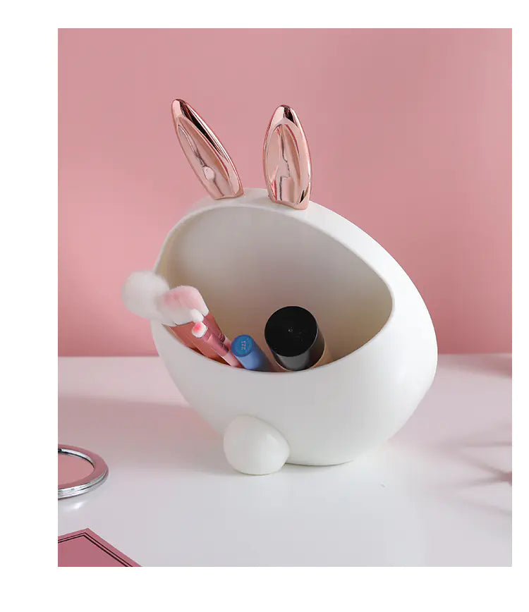 Rabbit Round Makeup Mirror