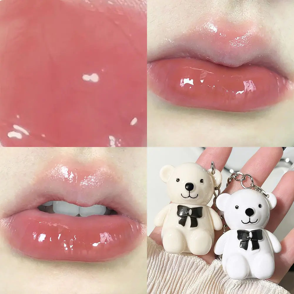 Shuiliang Mirror Little Bear Paradise Lip Gel