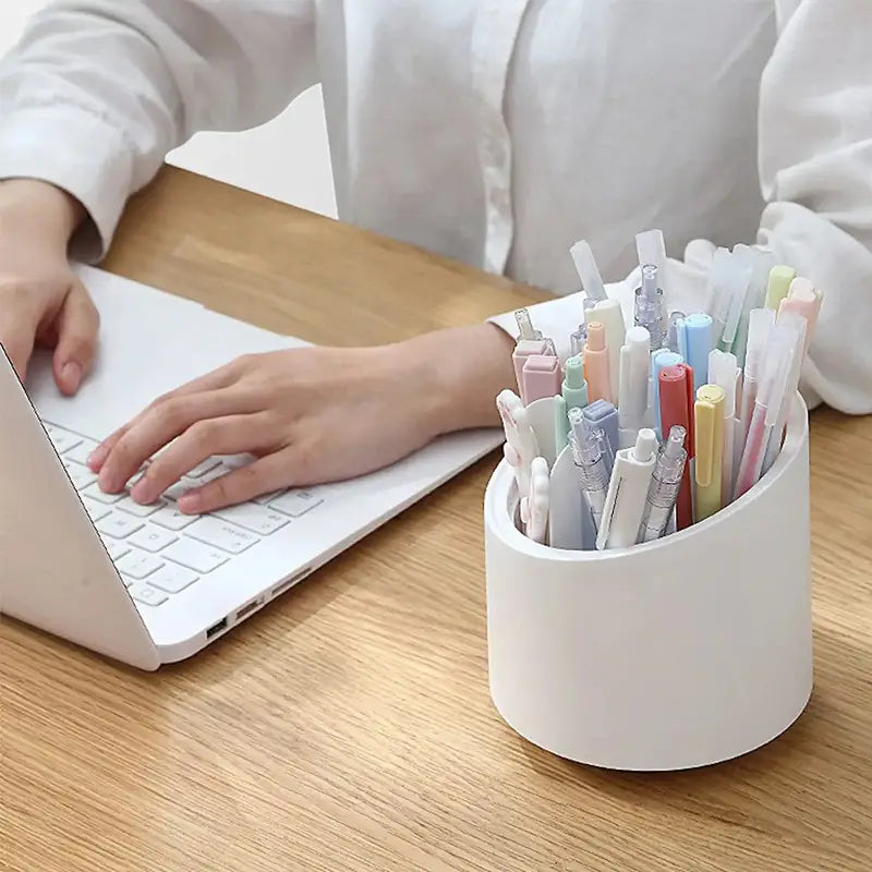 Makeup Brush Organizer & Storage Bin 360°Rotating